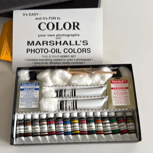 Marshall’s Photo Coloring System Oil Kit NEW - Picture 3 of 3